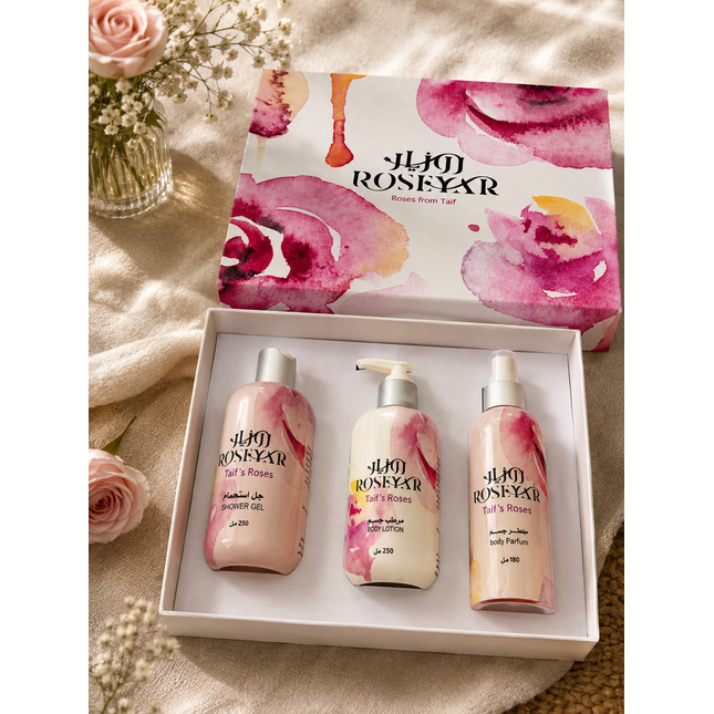 Taif Roses Body Care Set